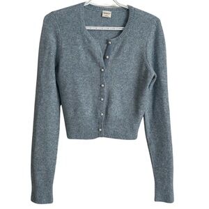 Abercrombie Cozy Pearl Button Cardigan